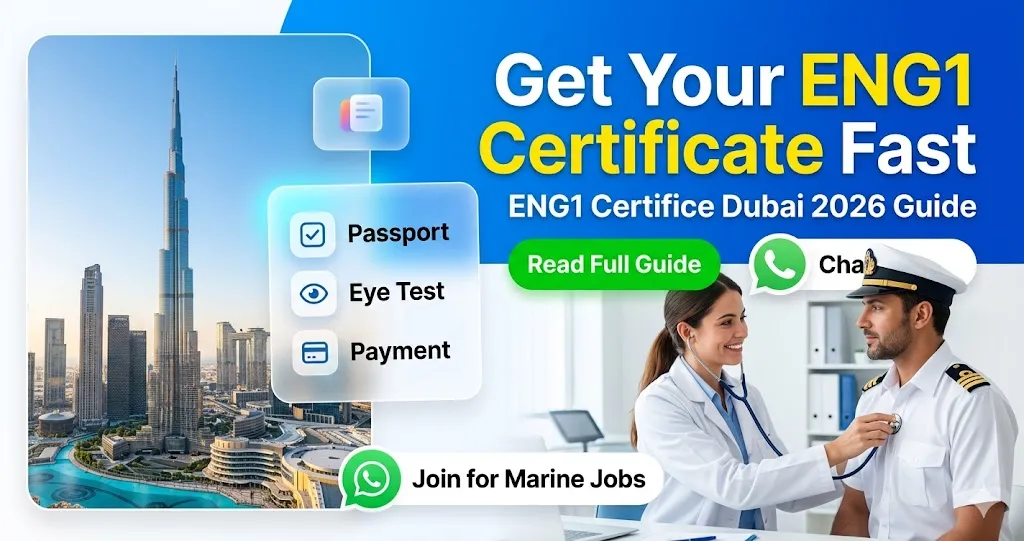 How to Get ENG1 Medical Certificate in Dubai (Step-by-Step Guide)